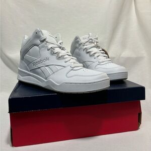 White Reebok Royal Men’s Basketball High-Top